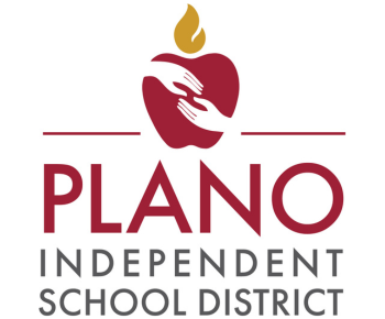 Plano ISD red apple logo